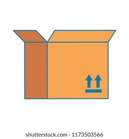 packing box carton icon