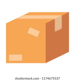 packing box carton icon