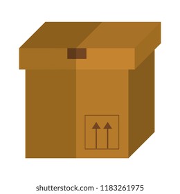 packing box carton icon