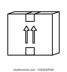 packing box carton icon