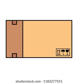 packing box carton icon