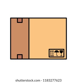 packing box carton icon