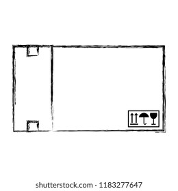 packing box carton icon