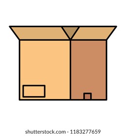 packing box carton icon