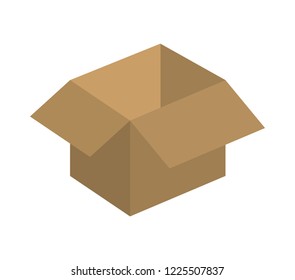 packing box carton icon