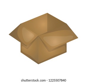 packing box carton icon