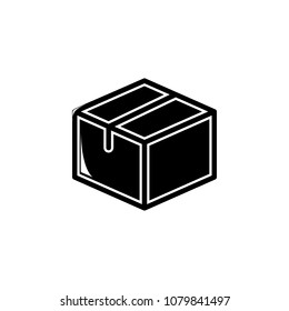 packing box illustration. Element of a logistic for mobile concept and web apps. Detailed illustration of packing box can be used for web and mobile. Premium icon on white background