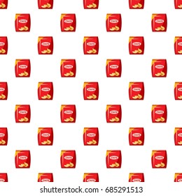 Packing with chips pattern