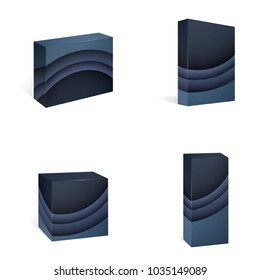 packing design, box set packing design