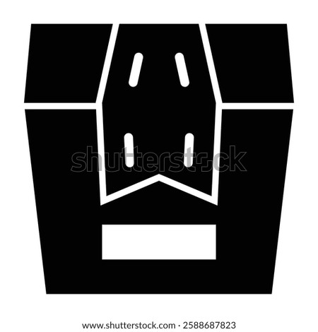 Packing Glyph Icon Design For Personal And Commercial Use