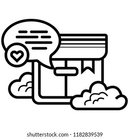 Packing Icon vector