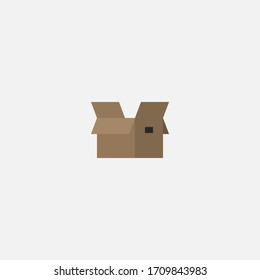 packing icon vector illustrator sign