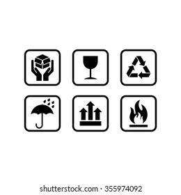 Packing Icon Vector Template