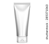 Packing White Realistic Tubes For Cosmetics Isolated On White Background. Here Can Be Creams, Toothpaste, Gel, Sauce, Paint, Glue, Ointments, Lotions, Medicines. Use Mockup For Your Design