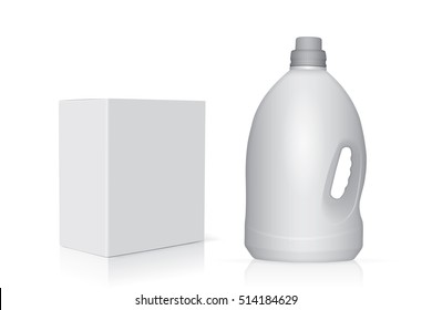 Packing for your design and logo. Easy to change colors. Mock Up. Vector EPS10