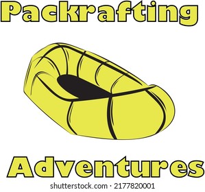 Packraft vector for packrafting design