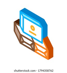 paquetes del vector de icono de mantequilla. paquetes isométricos de signo de mantequilla. ilustración de símbolo aislado de color