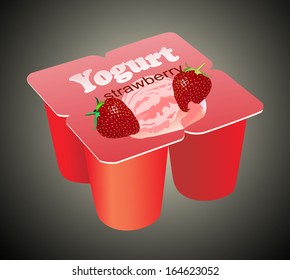 packs of yogurt