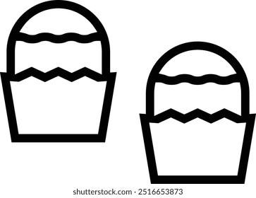 pacoca icon. Thin linear style design isolated on white background