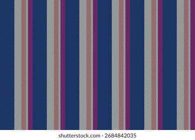 Pactory background texture vector, simple fabric stripe pattern. Vrnate seamless lines vertical textile in blue and light colors palette.