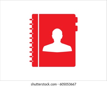 pad contact, icon, vector illustration eps10