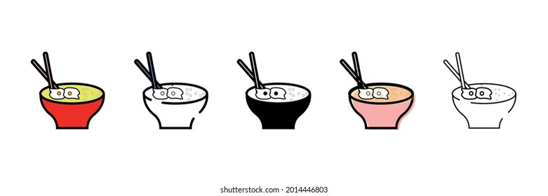 pad krapow vector type icon