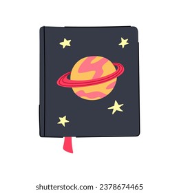 pad notebook cartoon. page sheet, template notebook, cover binder pad notebook sign. isolated symbol vector illustration