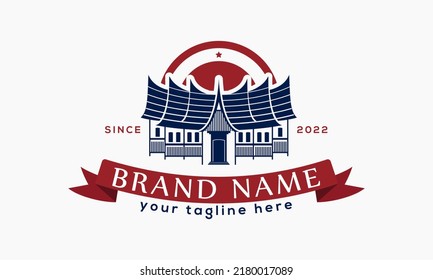 Padang Food Logo Padang Logo Gadang Stock Vector (Royalty Free ...