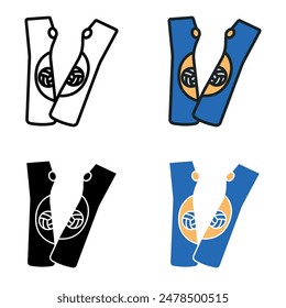 Padded Sleeves icon represents protective gear worn on arms to provide cushioning and prevent injuries.