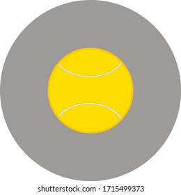 bola de remo en el vector de fondo blanco
