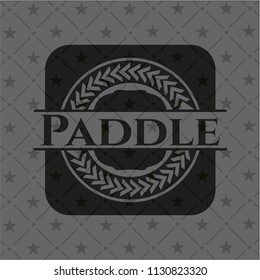 Paddle black emblem