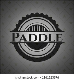 Paddle black emblem