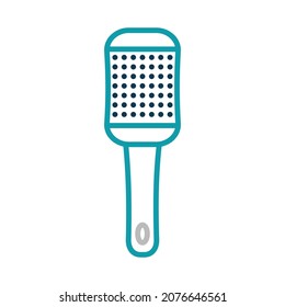 Paddle Brush Isolate Vector Icon Editable 