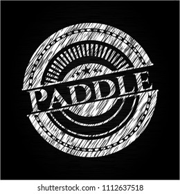 Paddle chalk emblem