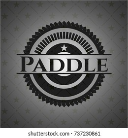 Paddle dark badge