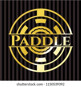 Paddle gold emblem