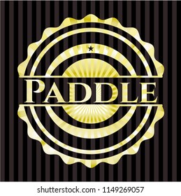 Paddle golden badge