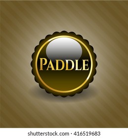 Paddle golden badge