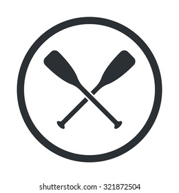 Paddle icon. 