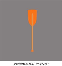 paddle icon flat design