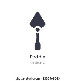 paddle icon. isolated paddle icon vector illustration from kitchen 2 collection. editable sing symbol can be use for web site and mobile app