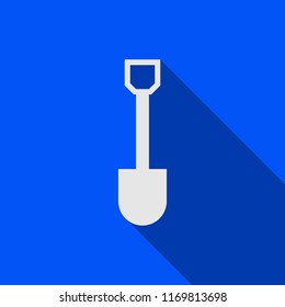 Paddle icon with shadow , vector sign design