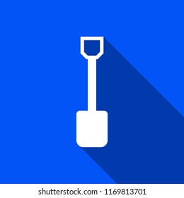 Paddle icon with shadow , vector sign design