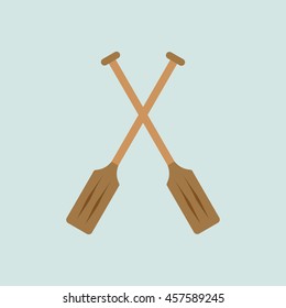 Paddle icon vector