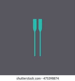 Paddle icon vector. Concept illustration for design.