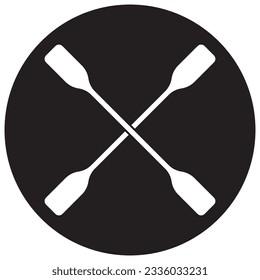 paddle icon vector template illustration logo design