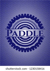 Paddle with jean texture