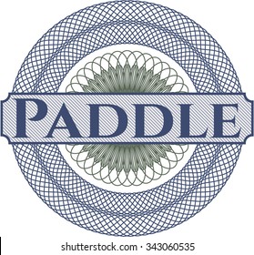 Paddle linear rosette