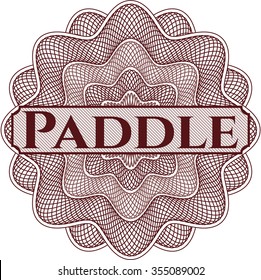 Paddle linear rosette