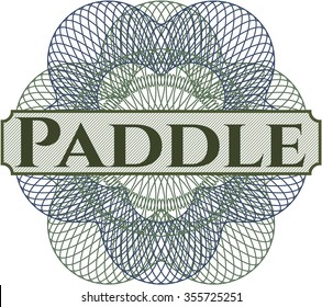 Paddle linear rosette